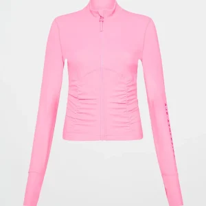 Sale Aje ATHLETICA Ruched Running Jacket 746 Candy Pink
