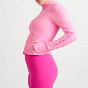 Sale Aje ATHLETICA Ruched Running Jacket 746 Candy Pink