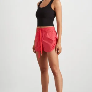 Outlet Aje ATHLETICA Ruched Running Short 602 Watermelon Pink