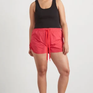 Outlet Aje ATHLETICA Ruched Running Short 602 Watermelon Pink