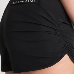Hot Aje ATHLETICA Ruched Running Short 602 Black