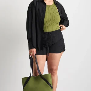 Hot Aje ATHLETICA Ruched Running Short 602 Black