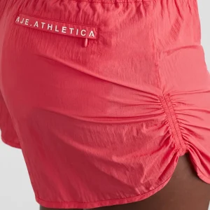 Outlet Aje ATHLETICA Ruched Running Short 602 Watermelon Pink