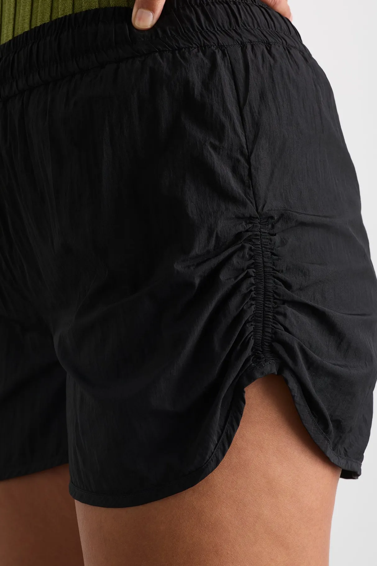 ruched_running_short__9-1.webp Hot Aje ATHLETICA Ruched Running Short 602 Black