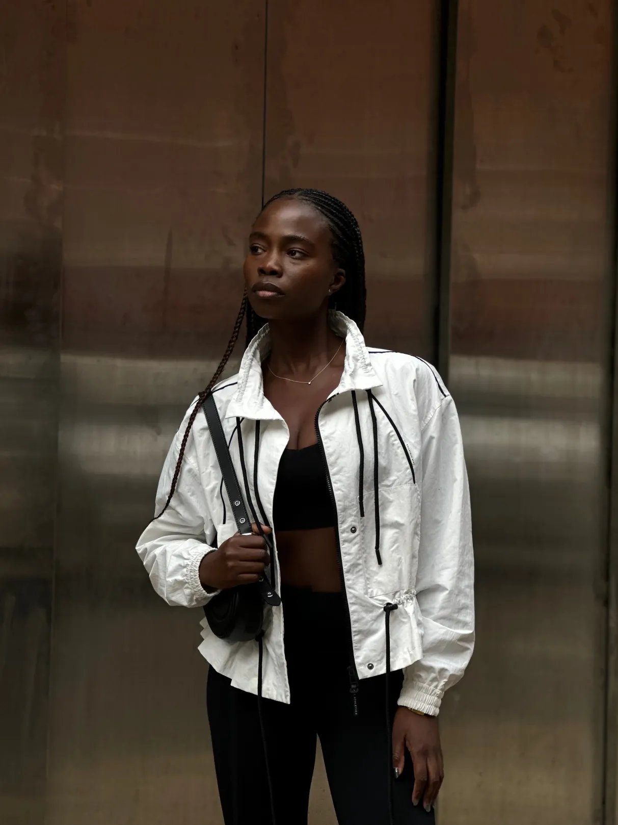 ruched_spray_jacket__0.webp Discount Aje ATHLETICA Ruched Spray Jacket 716 White