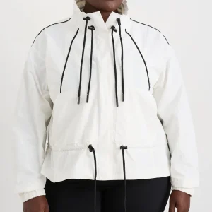 Discount Aje ATHLETICA Ruched Spray Jacket 716 White