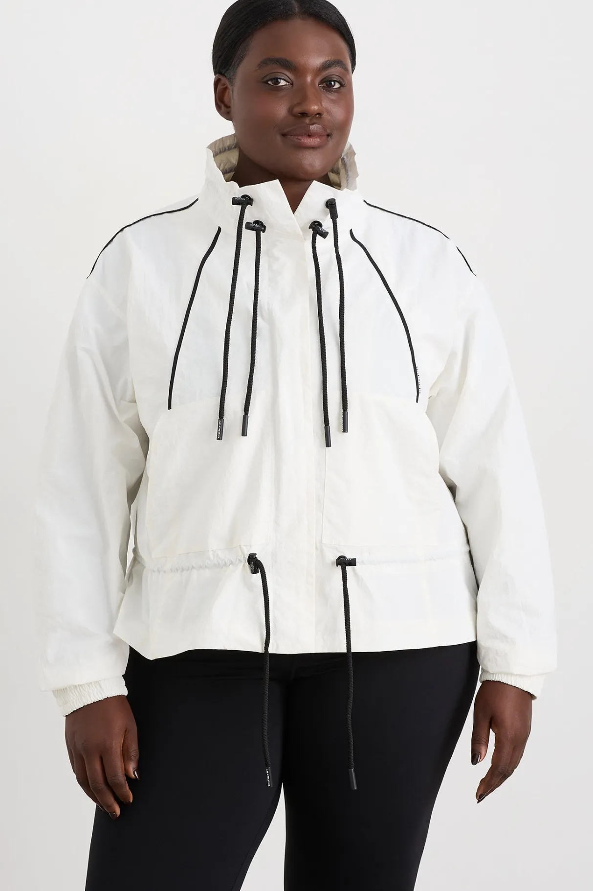ruched_spray_jacket__11.webp Discount Aje ATHLETICA Ruched Spray Jacket 716 White
