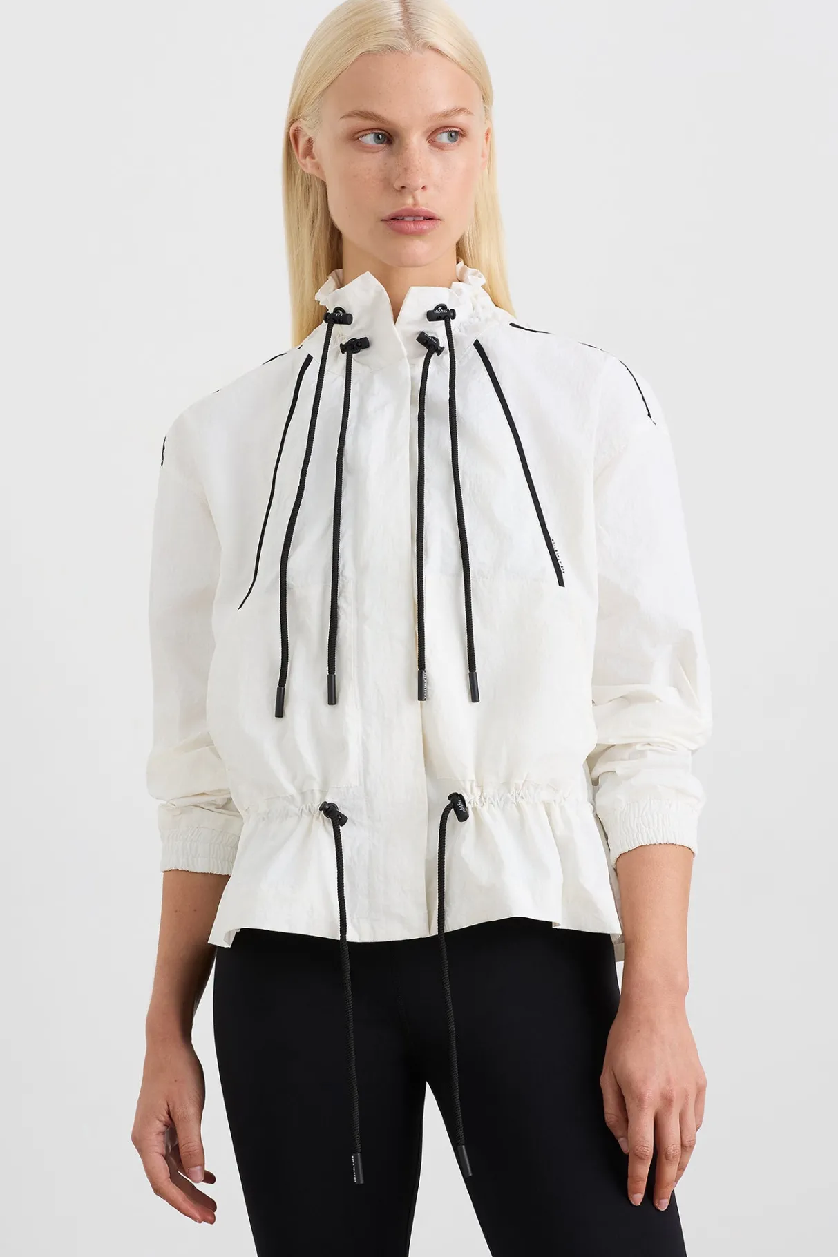 ruched_spray_jacket__3.webp Discount Aje ATHLETICA Ruched Spray Jacket 716 White