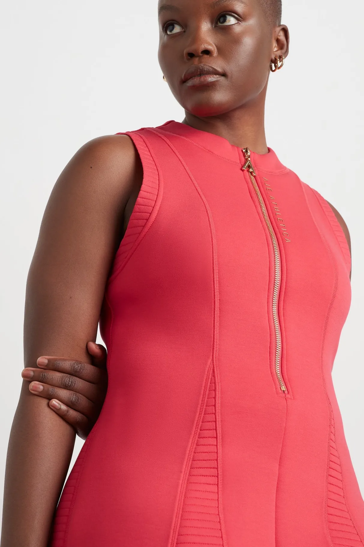 scuba_mini_dress__10-1.webp Best Sale Aje ATHLETICA Scuba Mini Dress 802 Watermelon Pink