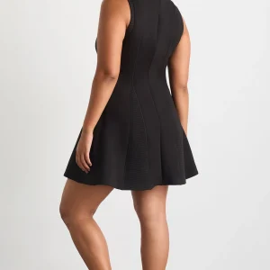 Best Sale Aje ATHLETICA Scuba Mini Dress 802 Black