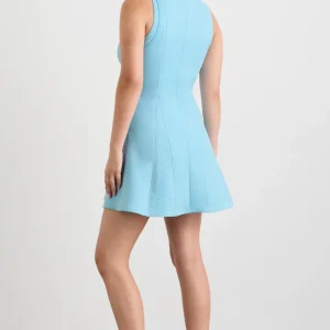 Best Sale Aje ATHLETICA Scuba Mini Dress 802 Ice Blue