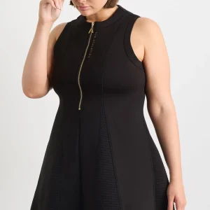 Best Sale Aje ATHLETICA Scuba Mini Dress 802 Black