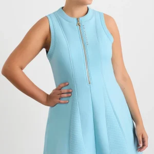 Best Sale Aje ATHLETICA Scuba Mini Dress 802 Ice Blue