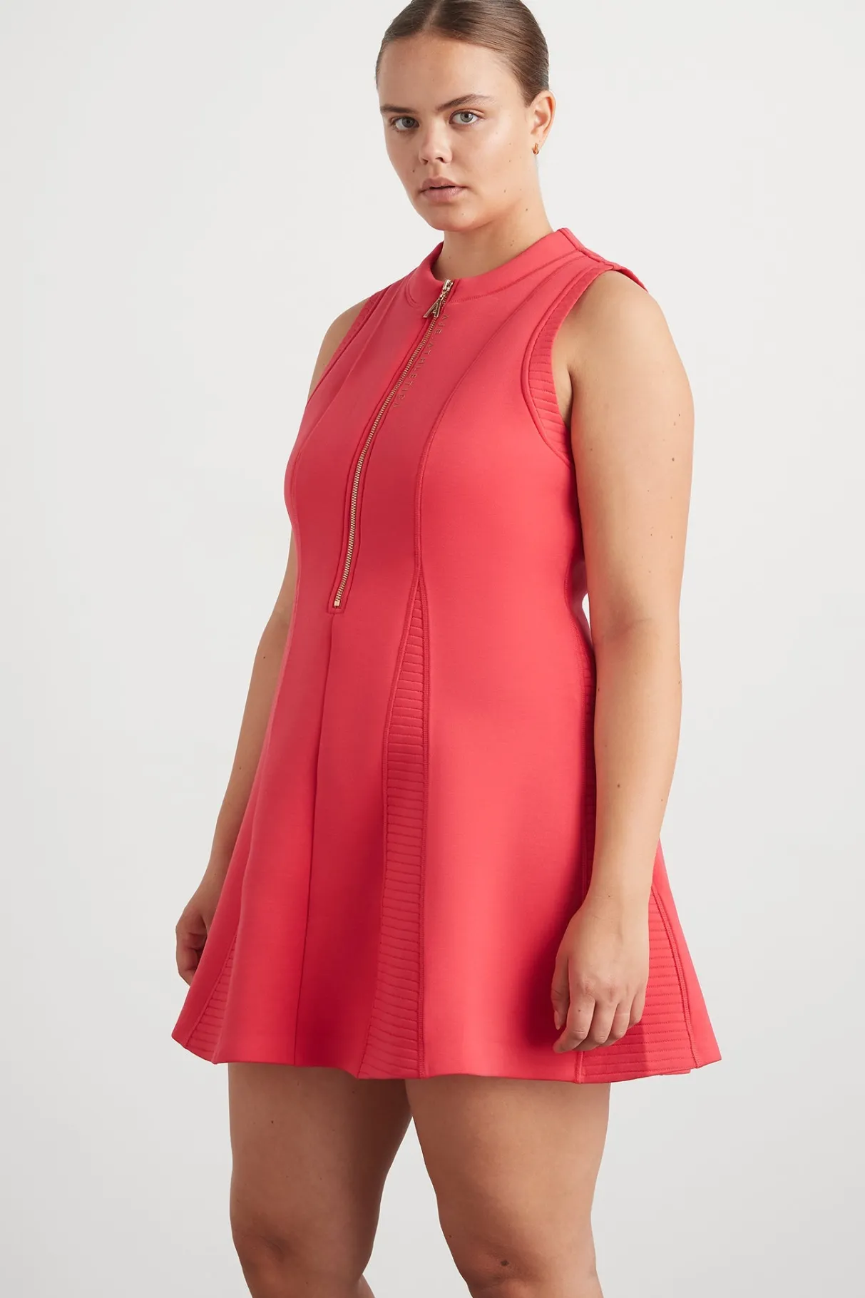 scuba_mini_dress__12-1.webp Best Sale Aje ATHLETICA Scuba Mini Dress 802 Watermelon Pink