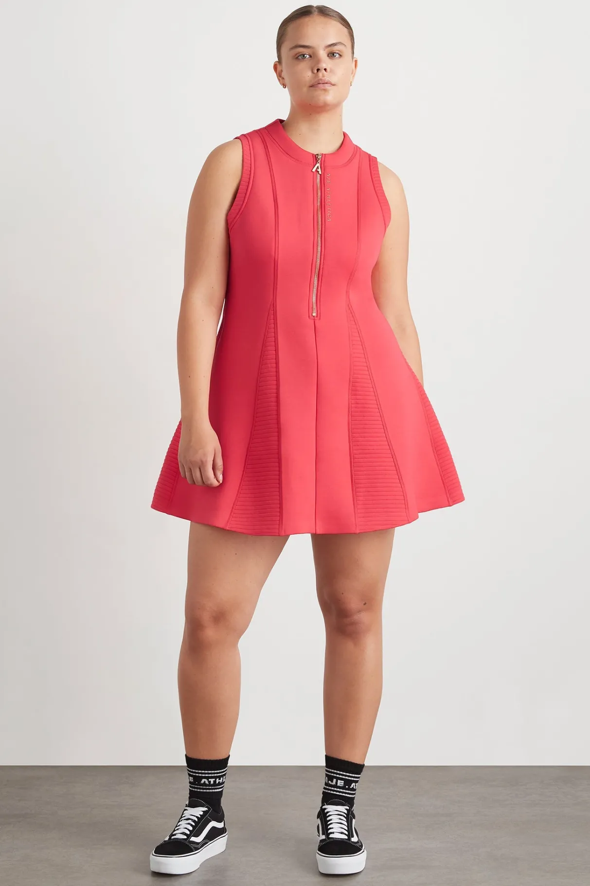 scuba_mini_dress__13-1.webp Best Sale Aje ATHLETICA Scuba Mini Dress 802 Watermelon Pink