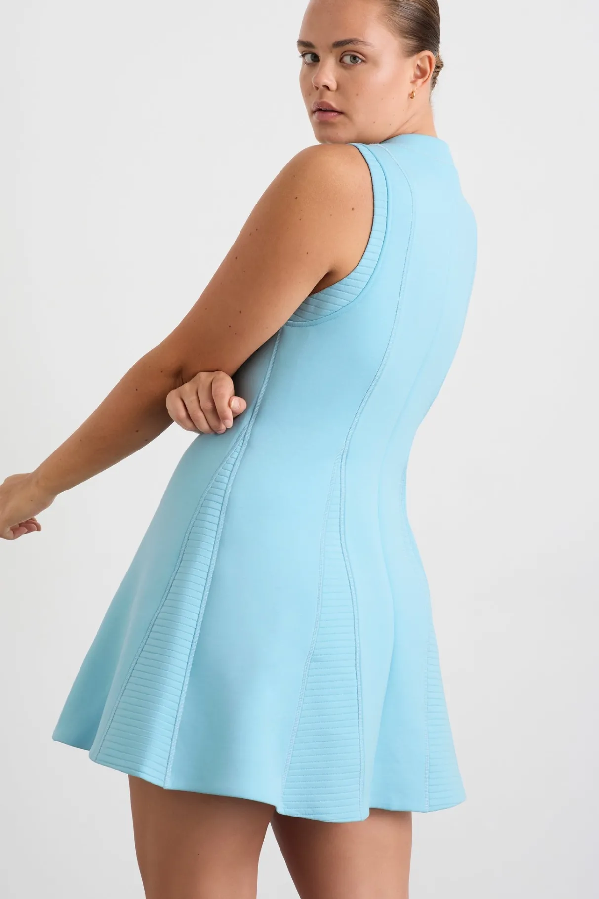 scuba_mini_dress__14.webp Best Sale Aje ATHLETICA Scuba Mini Dress 802 Ice Blue