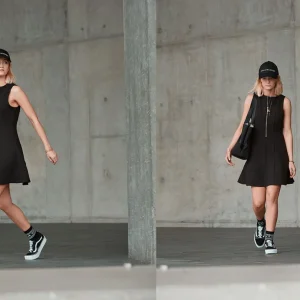 Best Sale Aje ATHLETICA Scuba Mini Dress 802 Black