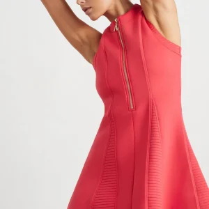 Best Sale Aje ATHLETICA Scuba Mini Dress 802 Watermelon Pink