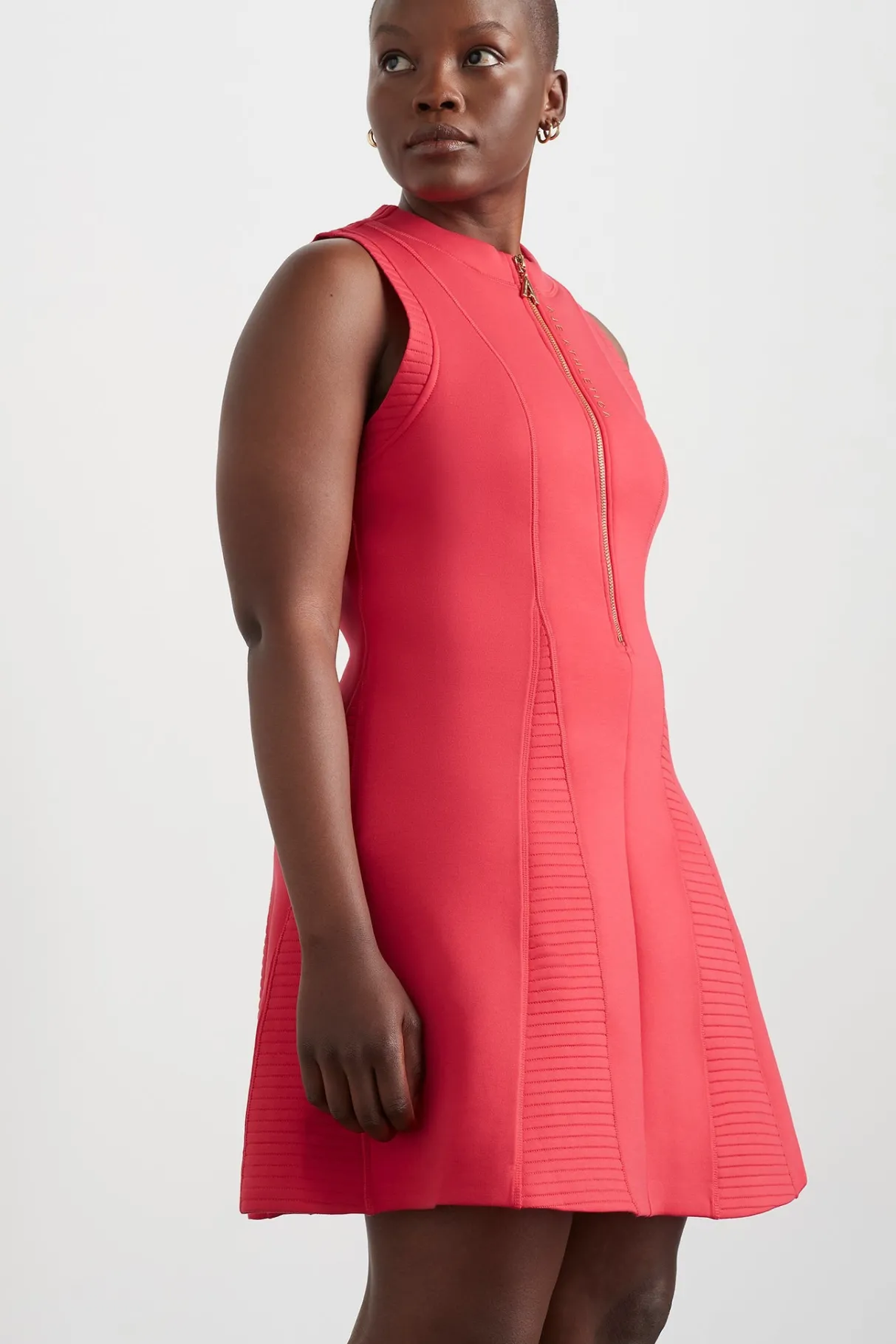 scuba_mini_dress__8-1.webp Best Sale Aje ATHLETICA Scuba Mini Dress 802 Watermelon Pink