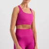 Hot Aje ATHLETICA Seamless Crop 331 Power Pink