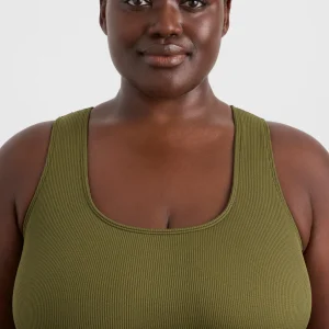 Fashion Aje ATHLETICA Seamless Crop 331 Deep Khaki