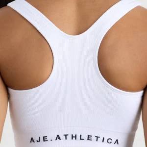 Discount Aje ATHLETICA Seamless Crop 331 White