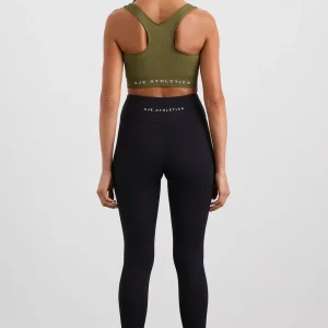 Fashion Aje ATHLETICA Seamless Crop 331 Deep Khaki