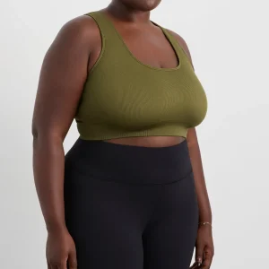 Fashion Aje ATHLETICA Seamless Crop 331 Deep Khaki