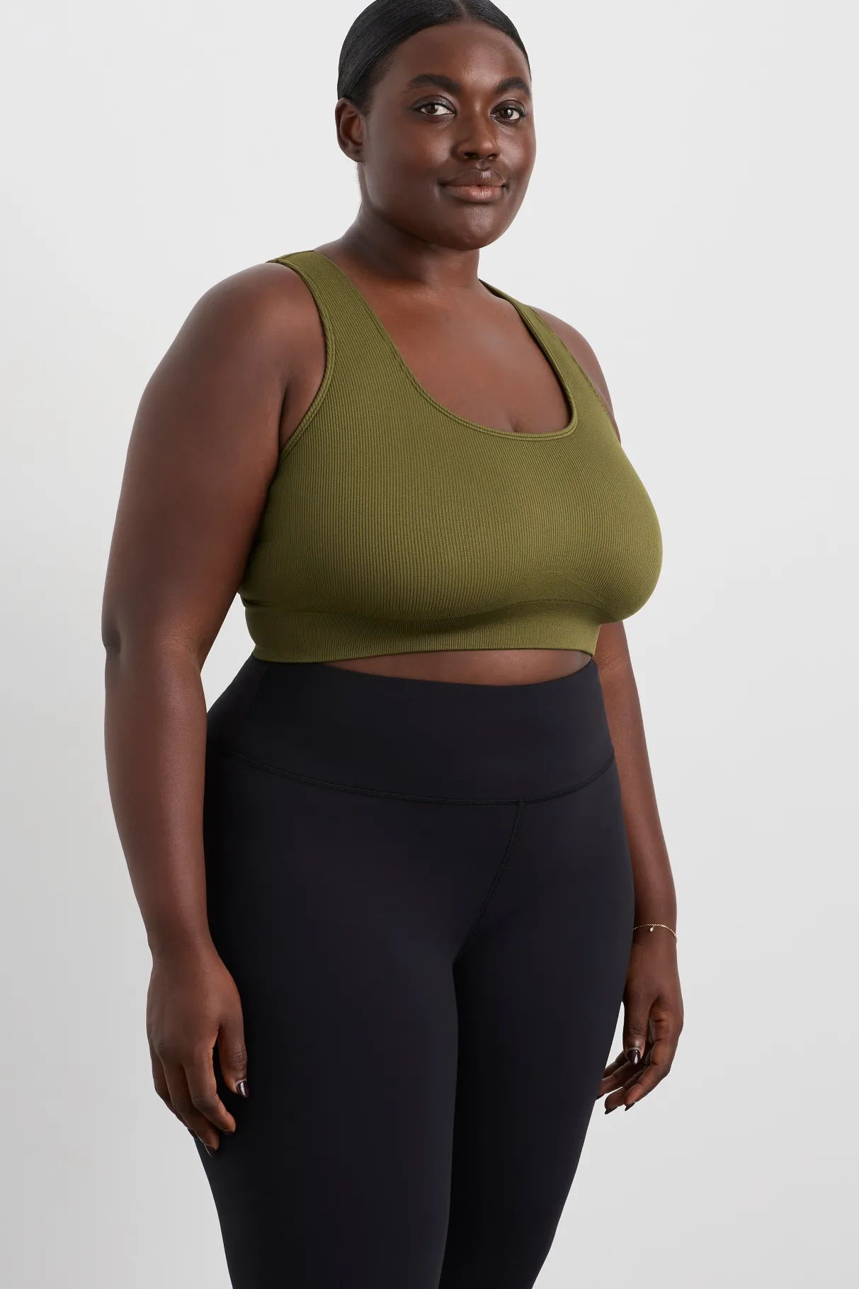 seamless_crop__9.webp Fashion Aje ATHLETICA Seamless Crop 331 Deep Khaki