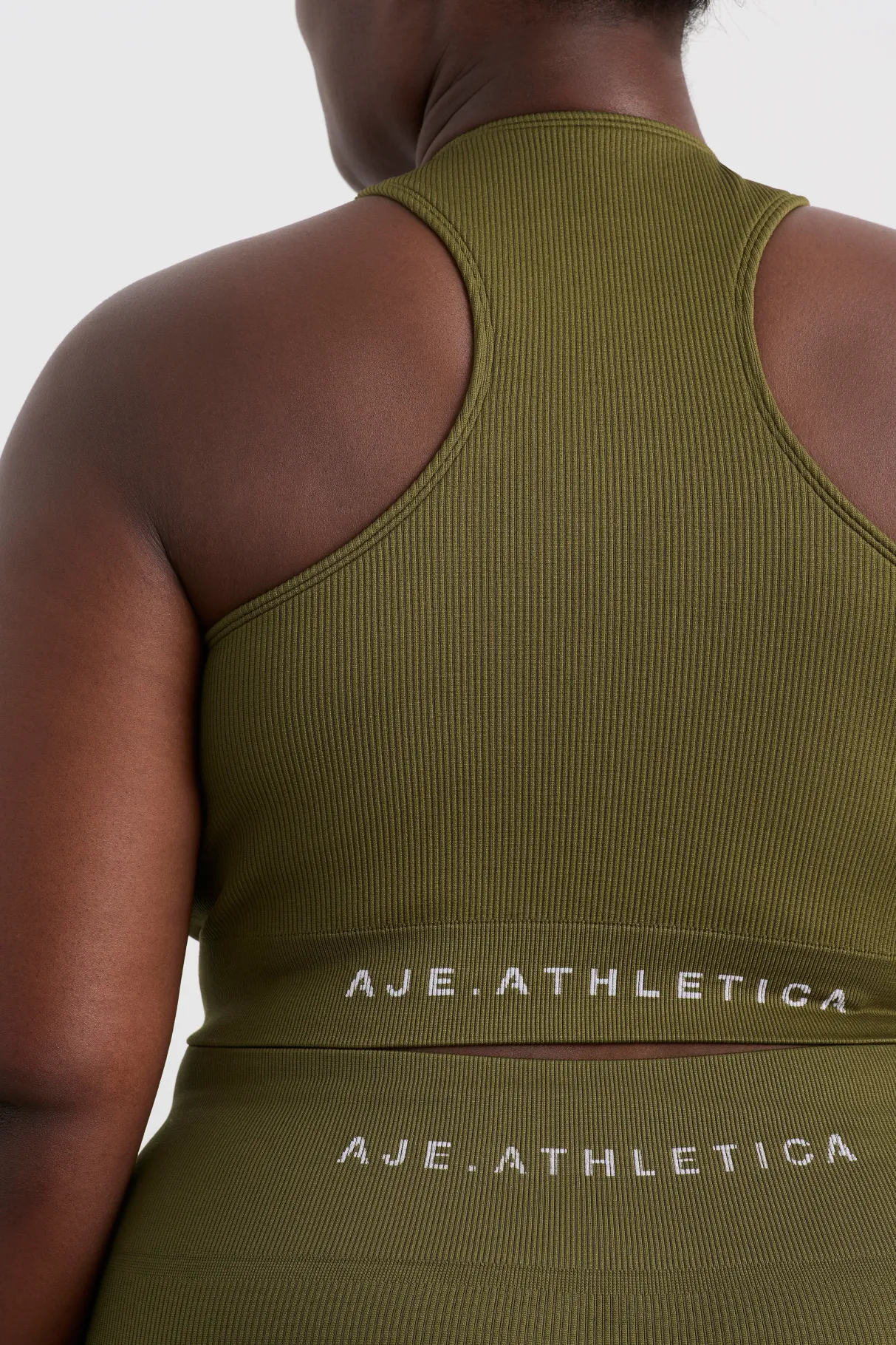 seamless_crop_tank__11.webp Online Aje ATHLETICA Seamless Crop Tank 148 Deep Khaki