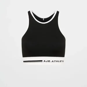Sale Aje ATHLETICA Seamless Crop Top 331 Black