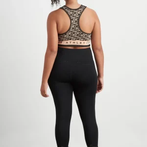 Clearance Aje ATHLETICA Seamless Crop Top 331 Geo Print/Beige