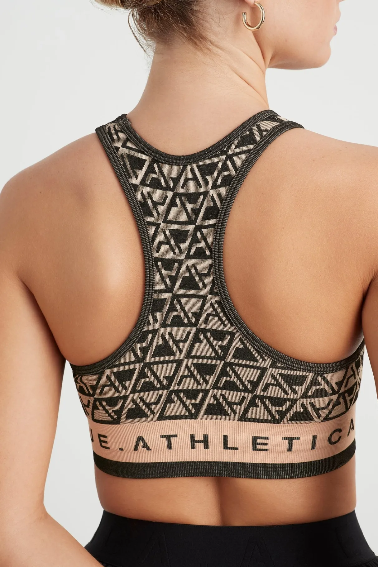 seamless_crop_top__3-1.webp Clearance Aje ATHLETICA Seamless Crop Top 331 Geo Print/Beige