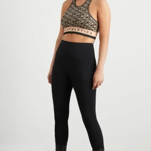 Clearance Aje ATHLETICA Seamless Crop Top 331 Geo Print/Beige