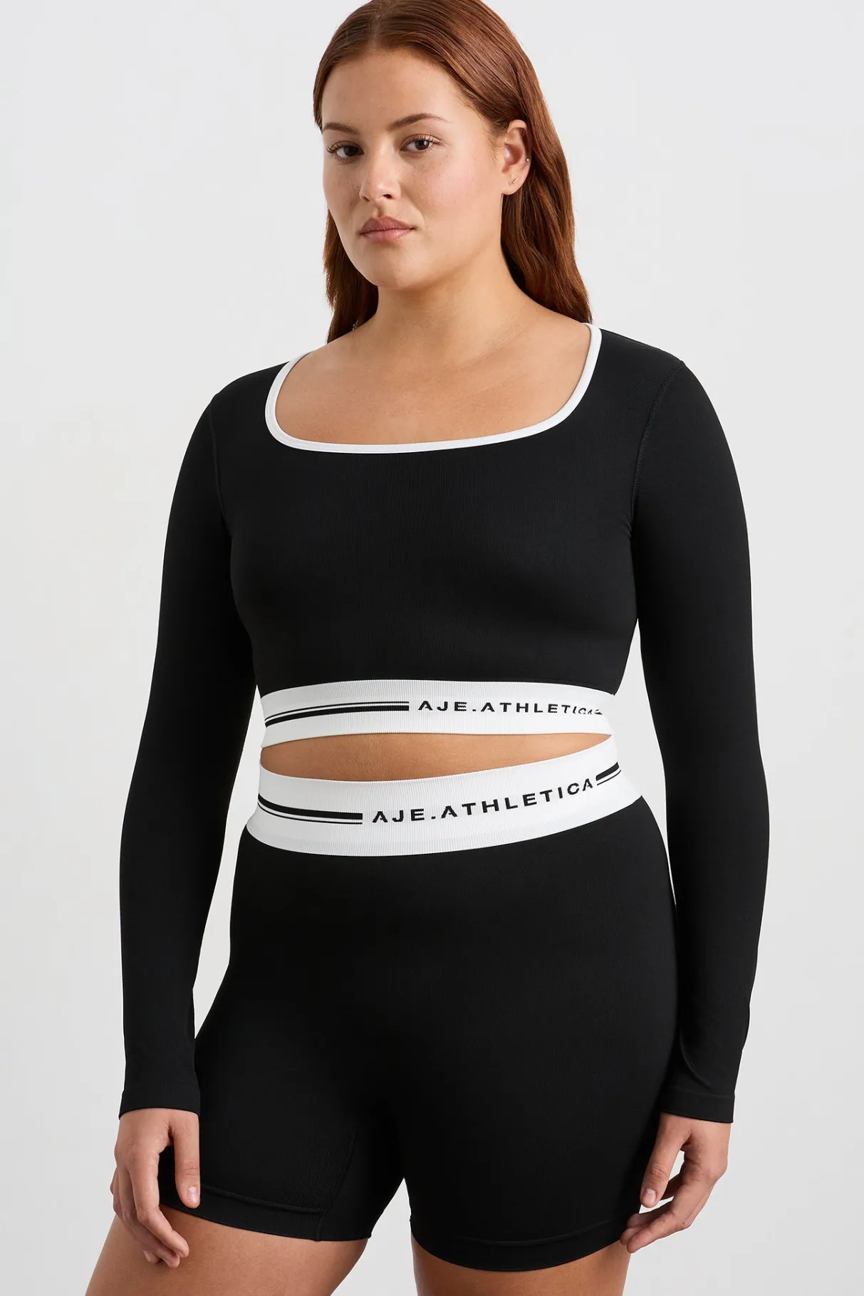 seamless_long_sleeve_crop__5.webp Discount Aje ATHLETICA Seamless Long Sleeve Crop 356 Black