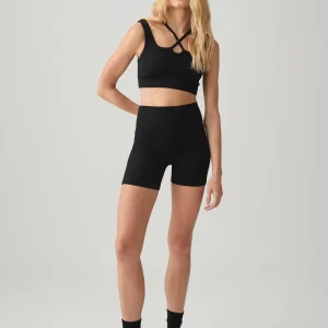 Cheap Aje ATHLETICA Seamless Rib Short 624 Black