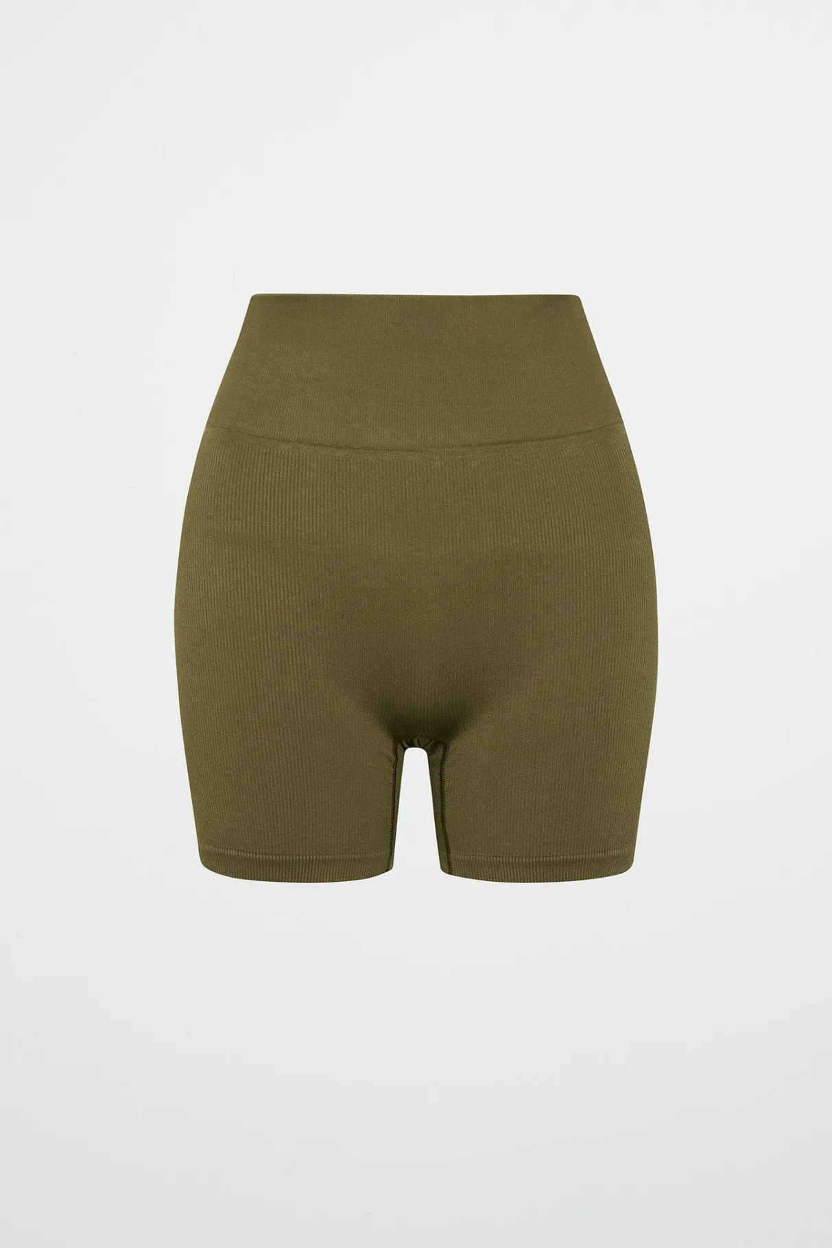 seamless_rib_short__1.webp Clearance Aje ATHLETICA Seamless Rib Short 624 Deep Khaki