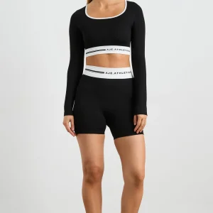 Flash Sale Aje ATHLETICA Seamless Short 601 Black