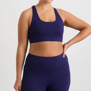 Online Aje ATHLETICA Sheer Racer Back Bra 329 Navy