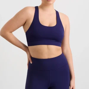 Online Aje ATHLETICA Sheer Racer Back Bra 329 Navy