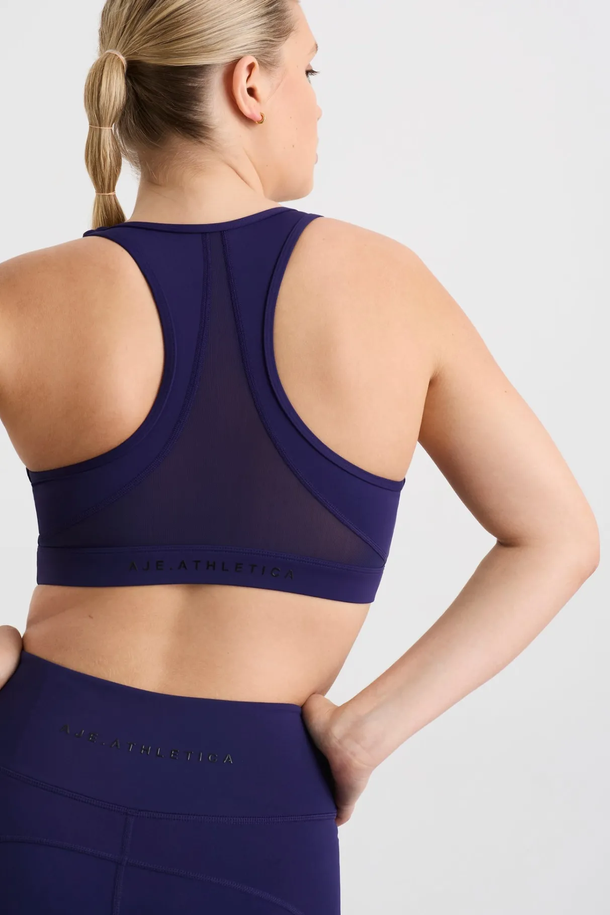 sheer_racer_back_bra__9.webp Online Aje ATHLETICA Sheer Racer Back Bra 329 Navy