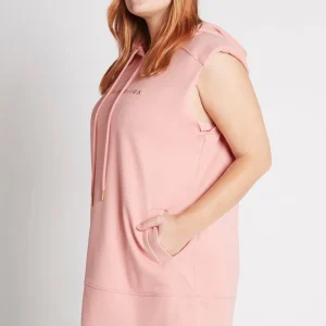 Store Aje ATHLETICA Short Sleeve Established Hoodie 804 Rose Quartz