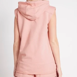 Store Aje ATHLETICA Short Sleeve Established Hoodie 804 Rose Quartz