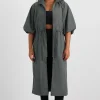 Hot Aje ATHLETICA Short Sleeve Zipped Jacket 781 Slate Surge