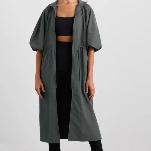 Hot Aje ATHLETICA Short Sleeve Zipped Jacket 781 Slate Surge