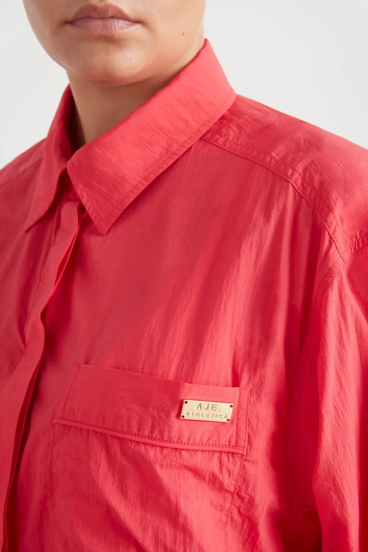 side_split_windbreaker_shirt__12-2.webp Online Aje ATHLETICA Side Split Windbreaker Shirt 406 Watermelon Pink