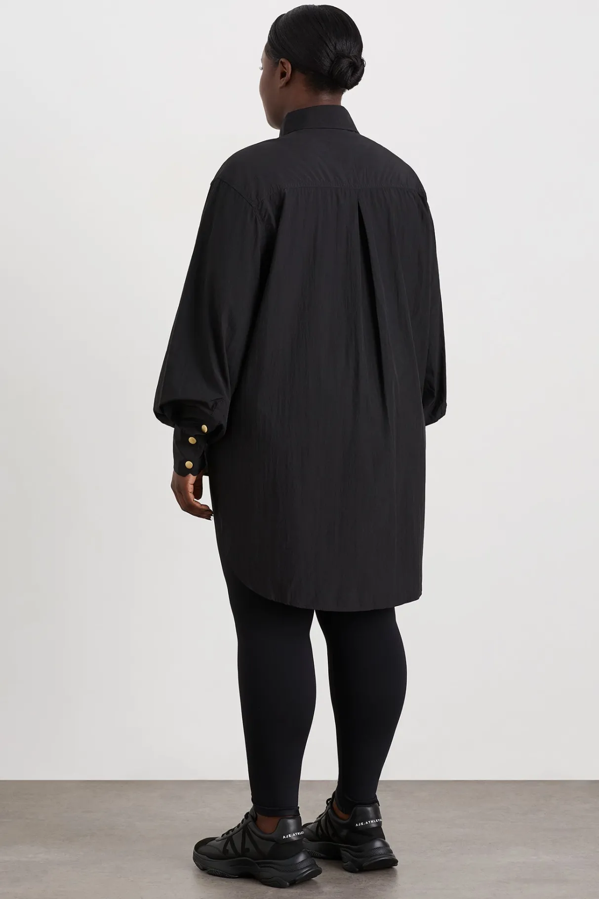 side_split_windbreaker_shirt__14-3.webp Online Aje ATHLETICA Side Split Windbreaker Shirt 406 Black
