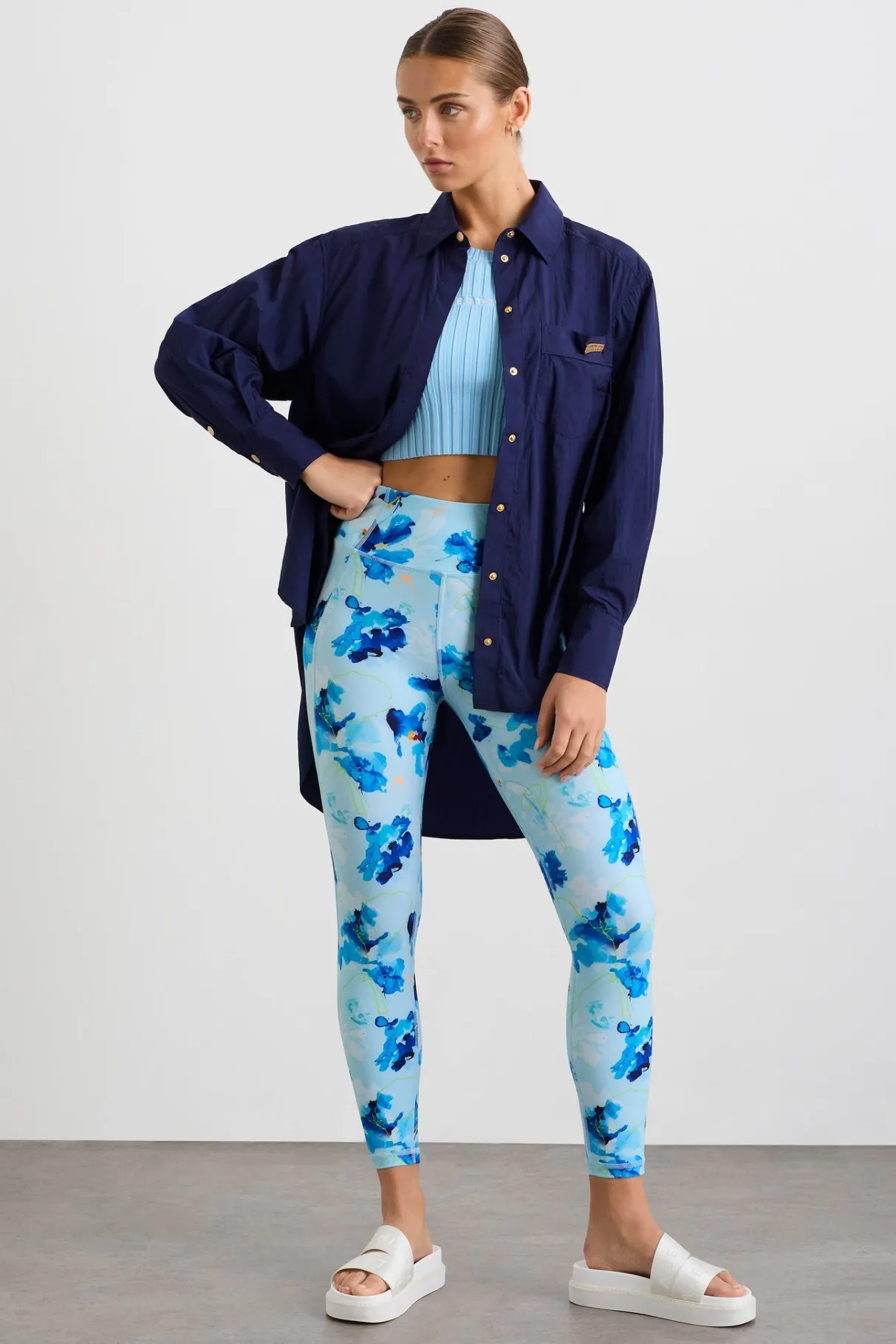 side_split_windbreaker_shirt__2-3.webp Store Aje ATHLETICA Side Split Windbreaker Shirt 406 Navy
