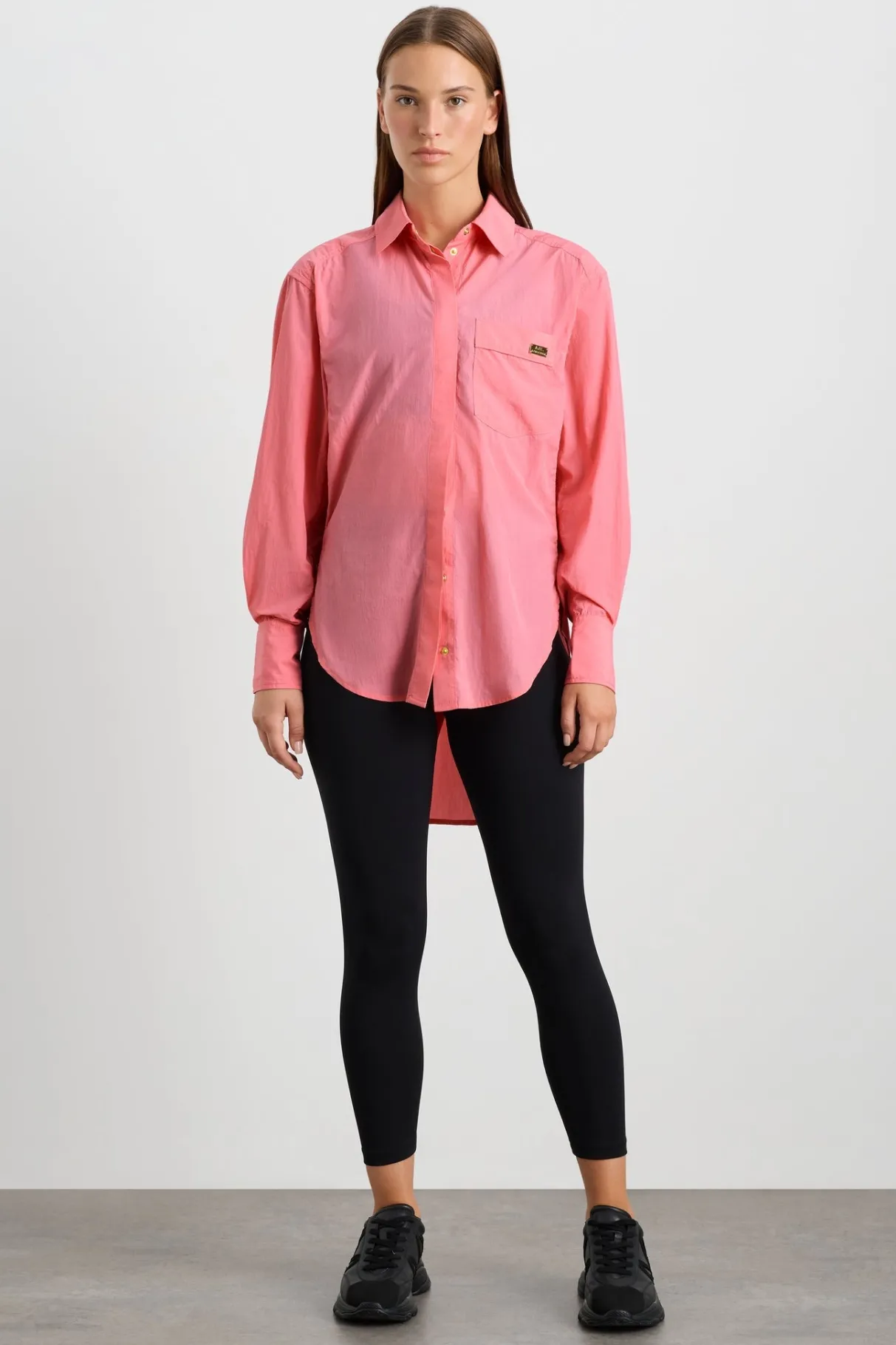 side_split_windbreaker_shirt__2.webp Sale Aje ATHLETICA Side Split Windbreaker Shirt 406 Deep Blush