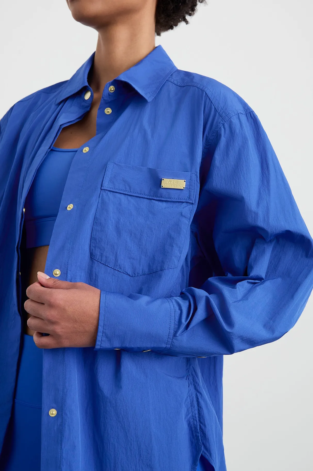 side_split_windbreaker_shirt__3-1.webp New Aje ATHLETICA Side Split Windbreaker Shirt 406 Cobalt Blue